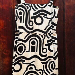 Versace Jeans Couture Women's Black and White Dress